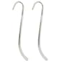 Silver Tone Metal Bookmarks 4.75 Inches (2) - Fun Craft Beading Project