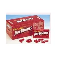 Hot Tamales Original Candy, 0.9-Ounce Boxes (Pack of 96)