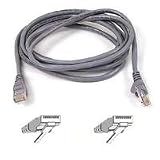 Belkin 200ft Fast  CAT5E Gray UTP Patch Snagless