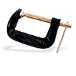 CLAMP C 4" COPPER PLATED SCRE