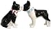 Boston Terrier Dog "Kissing" Salt & Pepper Shaker Set