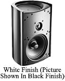 Definitive Technology ProMonitor 1000 Bookshelf Speaker (Single, White)
