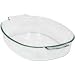 World Kitchen-pyrex/co 6022157 Oval Roaster 4 Qt - Clear (Pack of 2)