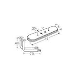 Music City Metals 15202-71112 Stainless Steel Burner Replacement for Select Gas Grill Models by Charmglow, Grill Master and Others