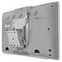 Chief FPM-4101 - Mounting kit ( wall bracket, adapter plate ) for flat panel - silver metallic - mounting interface: 100 x 100 mm, 75 x 75 mm - wall-mountable