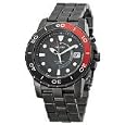 Seiko Men's Kinetic Black Ion Watch #SKA389