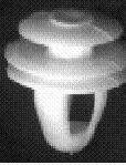 9mm Hole Size Toyota Door Panel Clip (Quantity: 25) Gripper Box #2163T