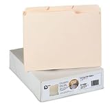 S J Paper S14901 S J Paper Archival File Folders, 1/3 Cut, Antimicrob, Top Tab, Ltr, MLA, 50/Box