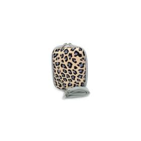 Hard Smooth Surface Digital Camera Bag (Wheat Leopard) for Canon camera