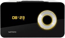 Sonoro Elements W Internet/FM Radio Alarm Clock and iPod/MP3 Player - Black