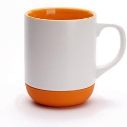 Best ProtrendHome Ceramic Mug Full Color Glaze 18oz White