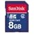 SanDisk 8 GB Class 2 SDHC Flash Memory Card SDSDB-8192 (Bulk Packaging)