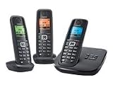 Gigaset A510A Trio Schnurlose phone, schwarz