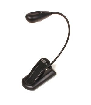 Mighty Bright XtraFlex2 Clip-On Light (Black, Kindle Compatible)