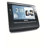 Clock Radio with 7 TFT LCD Color Display and USB/SD Card Slot