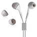 Soft Silicone Gel Earplug White Headphone Headset Handsfree 3.5mm Jack For Apple iPod Mini Video Nano 2nd Generation 3G 4G 5G