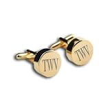 Personalized Gold Plated Cuff links