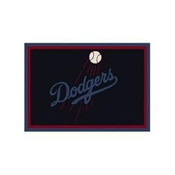Los Angeles Dodgers 5 4" x 7 8" Team Spirit Area Rug