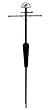 Liberty Products SQC05 Black Squirrel Stopper Pole and Baffle Set