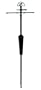 Liberty Products SQC05 Black Squirrel Stopper Pole and Baffle Set