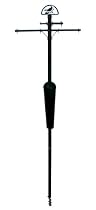 Liberty Products SQC05 Black Squirrel Stopper Pole and Baffle Set