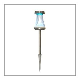 Gama Sonic Solar Charged Accent Light (Stainless Steel) Set of 4