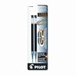 Ballpoint Pen Refill, Gel Ink, 0.7mm Fine Point, Black, 2/Pack PIL77240