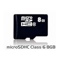 8GB MICRO SD MEMORY CARD * CLASS 6 * FOR BLACKBERRY CURVE 8520 8900 9300 9330 3G - BOLD 9000 9700 9780 - TOUCH 9900 - STORM (& STORM 2) 9530 9500 9520 - TORCH 9800 by Mycrd with SD adapter