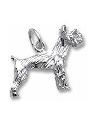 Schnauzer Dog Charm