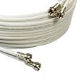 5m White Twin Satellite Cable Extension Kit For Sky+ , HD , Allows You To Relocate Your Existing Box , Kit Consists Of 5m Sky Double Coax , 5 x Cable Clips , 4 x F-connectors , 2 x F-connector Couplers