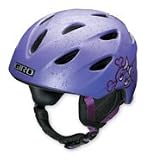  : Giro G9JR Youth Snow Helmet (Plum Cutesy Skulls, Small)