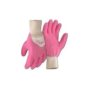 BOSS Extra-Small Dirt Digger Bubble Gum Pink Gardening and General Purpose Gloves