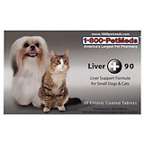 1-800-PetMeds Liver Plus 90mg 30 Enteric Coated Tablets