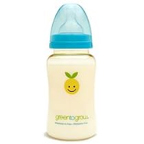 Green to Grow Baby Bottle Wide Neck - 10 oz.