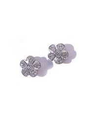 14k Mid Size Daisy Diamond Earrings (0.60 ct.tw)