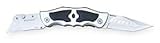 Westward 1YJD7 Folding Knife, 9 1/2 In, Clip Blade, Blue