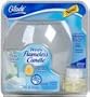 Glade Wisp Flameless Candle Unit & refill,Clean Linen scent