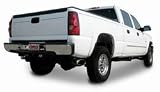Cat-Back Exhaust System Single Side Exit Incl. Muffler/Pipes/Clamsp/4 in. x 7.25 in. Hydroformed Tips 50-State Emissions Legal