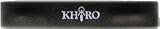 Khiro Hard Straight Wall Black Skateboard Risers Set - 1/2