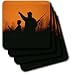 Sandy Mertens Father Designs - Father and Son Hunting - Coasters