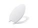 Kohler K-4694-0 Ridgewood Elongated Closed-Front Toilet Seat, White