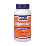 CHLOROPHYLL 100mg - 90 CAPS., (Now Food)