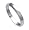 Sterling Silver 3mm High Polish Wedding Band Ring (Size 4