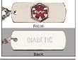 Diabetic Medical Id Jewelry Necklace