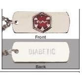 Diabetic Medical Id Jewelry Necklace