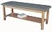 Maple Hardwood Treatment Table, With Plain Shelf