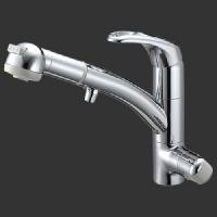 三栄 水栓金具 浄水器兼用シングル1ホールスプレー混合栓 K8767JV2-7S-C