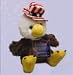 Plush Shinging Stars American Eagle 9"