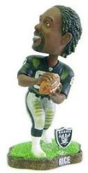 Jerry Rice Game Worn Forever Collectibles Bobblehead