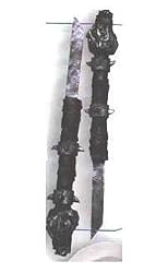 2-in-1 Club and Dagger Set - Fun Costume Weapons for Ninjas or Egyptians or any Warrior!